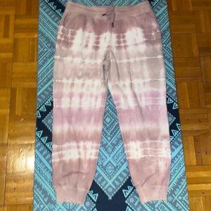 Pink dye Medium Old Navy Joggers